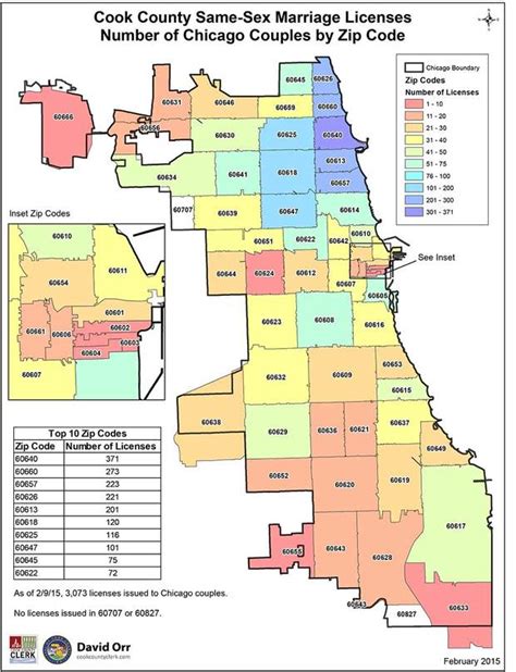 Which Chicago Neighborhoods Have The Most Same Sex
