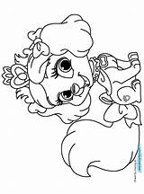 Coloring Pets Pages Disney Christmas Cartoons Coloringtop sketch template