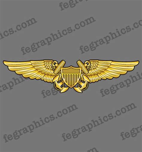 Naval Flight Officer Wings Nfo Wings Nfo Decal Naval Flight Officer