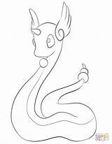 Pokemon Dragonair Coloring Pages Lineart Gerbil Supercoloring Lilly Deviantart Air Printable Print Lapras Color Drawing Mew Sheets Colouring Mewtwo Cartoons sketch template