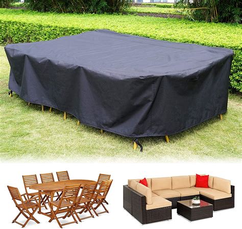 jt houe outdoor furniture cover waterproof dustproof uv resistant garden furniture cover large