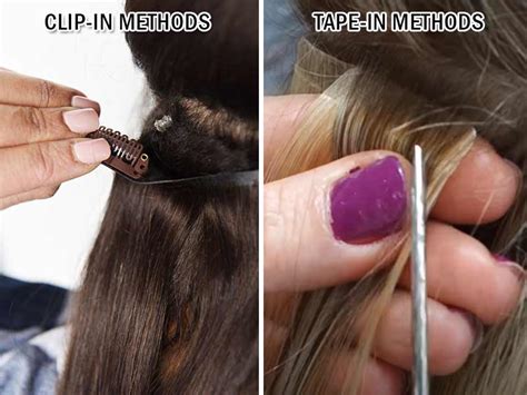 How To Put In Hair Extensions 7 Installation Methods