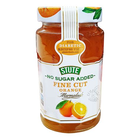 stute diabetic jam fine cut orange marmalade ntuc fairprice