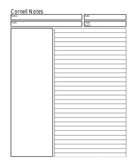 printable note  templates  printable notes template