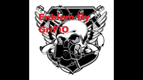 black ops  amazing skull emblem  grifio youtube