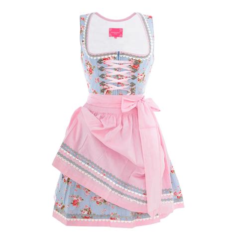 mini dirndl kate  blau von krueger dirndl ebay