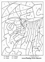 Halloween Coloring Witch sketch template