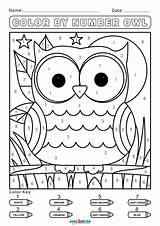 Number Color Coloring Pages Worksheets Cool2bkids sketch template
