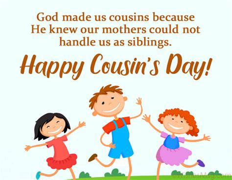 happy cousins day  quotes  messages  latest