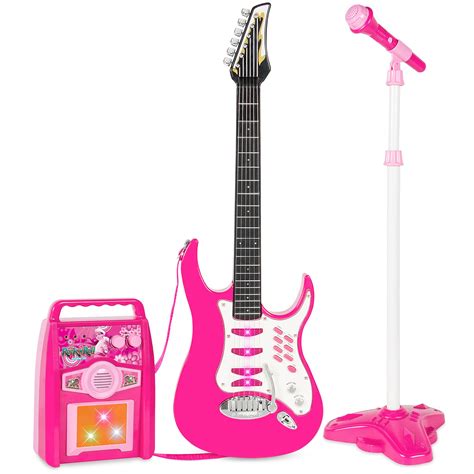 choice products kids electric musical guitar toy play set