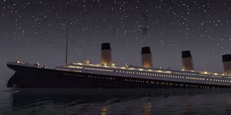titanic sink  real time  eerie animated recreation rms