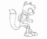 Mccloud Fox Coloring sketch template