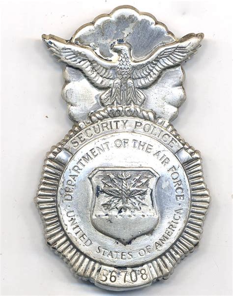 united states air force security police badge  countries