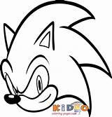 Sonic Coloring Hedgehog Pages Kids Print sketch template