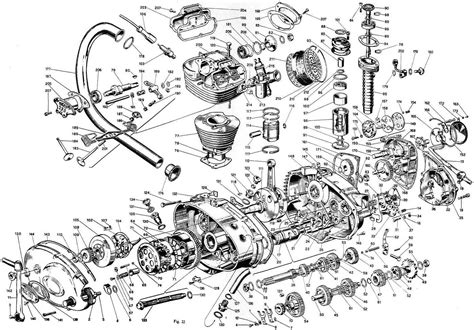 ducati engine schematic motorcycle engine ducati technical illustration