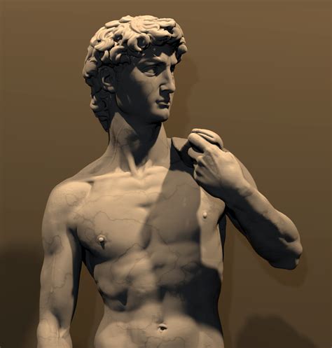 digital michelangelo project  scanning  large statues