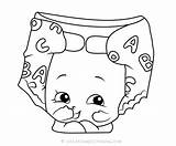 Shopkins sketch template