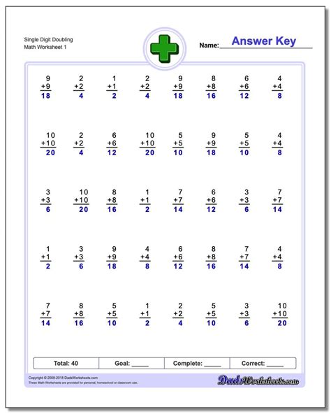 428 addition worksheets for you to print right now