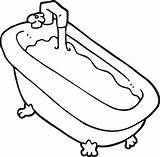 Clipart Bathtub Clip sketch template