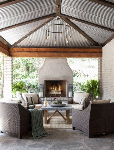 23 Cozy Outdoor Fireplace Ideas For A Cool Weather Hangout Space