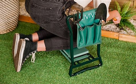 Livivo Folding Portable Garden Kneeler For Gardening Multi Use Can Be