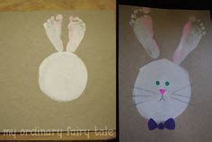 kid hand  footprint crafts