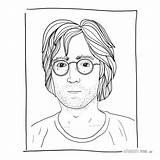 Lennon John Andy Warhol Custom Polaroids Getdrawings Drawing Retratos Personalizados Pros Portraits Twitter sketch template