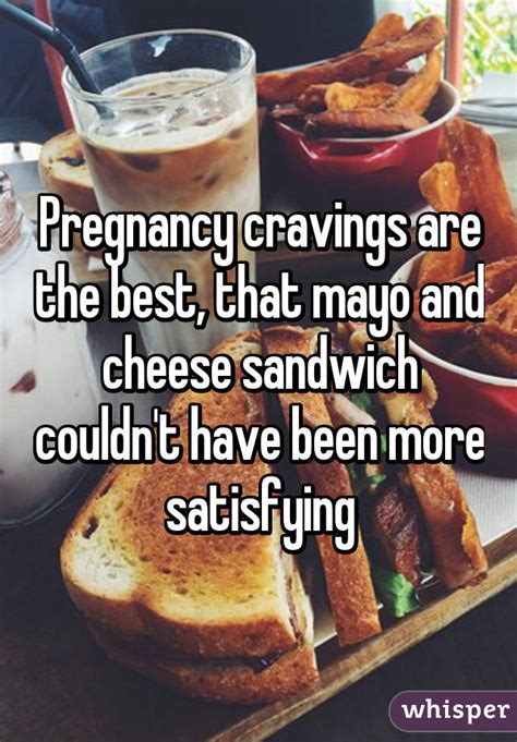 pregnant women weird pregnancy cravings whisper app