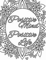 Inspirational Quote Getdrawings Encouraging Getcolorings Meaningful Coloringhome sketch template