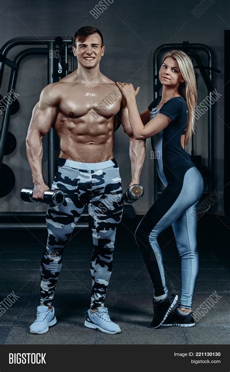 fitness couple think healthy life