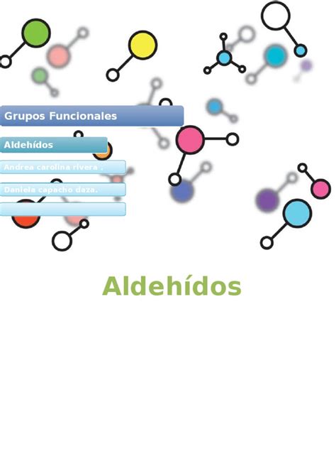diapositivas aldehidos