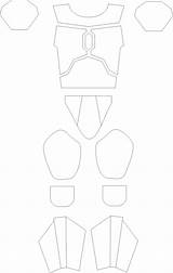 Mandalorian Armor Template Templates Boba Fett Merrychristmaswishes Info Mercs Firespray sketch template