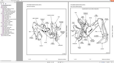 bobcat backhoe   service manual auto repair manual forum heavy equipment