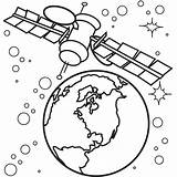 Satellite Spaceship Netart sketch template