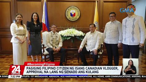 pagiging filipino citizen ng isang canadian vlogger approval na lang