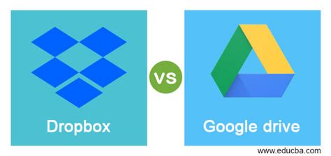 dropbox  google drive top   differences  infographics