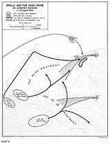 Sicily Coloring Brolo Flag Army Hyperwar Maps Template Ridge Usa 1943 Mto sketch template