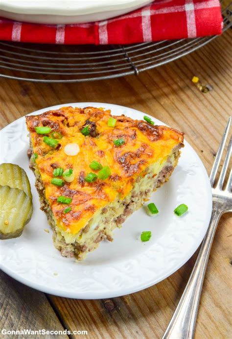 Impossible Cheeseburger Pie Recipe With Bisquick Gonna