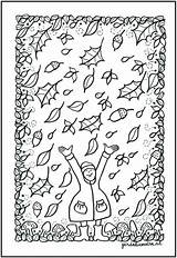 Coloring Pages Autumn Kids Fall Kleurplaten Sheets Keith Bannister Herfst Knutselen School Fun Kleurboeken Tipss Vorlagen Und Color Designlooter Choose sketch template