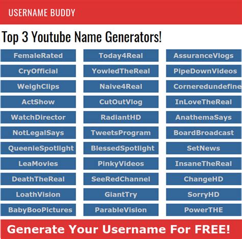 youtube  generators  ace channel usernames instantly