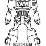 Ironhide Bazooka Optimus Kidsplaycolor sketch template