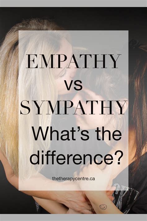 empathy vs sympathy what s the difference the therapy centre