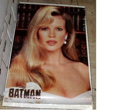 vintage 1989 vicky vale batman movie poster kim bassinger 22x34