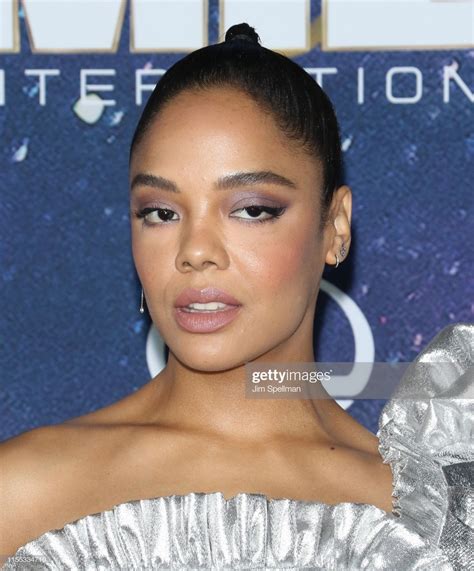 Tessa Thompson Sexy At Mib 2019 World Premiere The