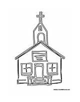 Church Buildings Coloring Pages Catholic Churches Colormegood sketch template