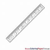 Ruler Colouring School Coloring Printable Kids Pages Sheet Title Hits sketch template