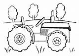Traktor Malvorlagen Bauernhof Feld Malvorlage sketch template