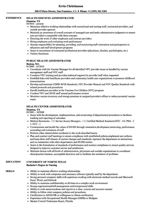 resume objectives  healthcare administration dina karry