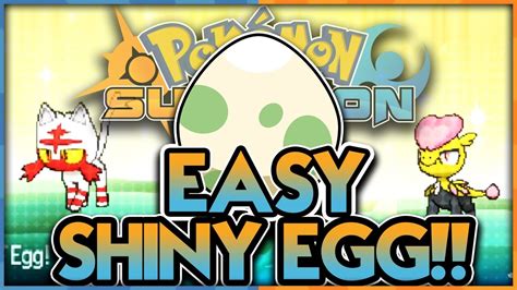 Easy Shiny Eggs New Shiny Method In Pokemon Sun And Moon