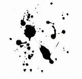 Splatter Ink Mark Quality High sketch template